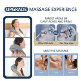 Electric neck massager with multiple modes compared to traditional tools, part of ForeverLily Shiatsu Massager Shawl for relief